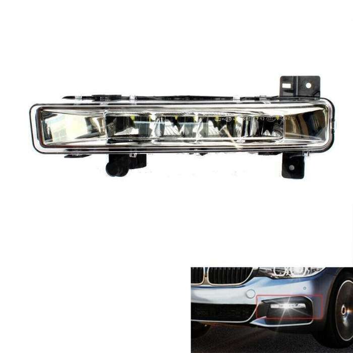Front Bumper LED Lamps Fog Light DRL For BMW Series 5 G30 G31 G38 2016-2020 Left