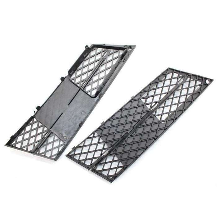 Front Bumper Lower Grille L&amp;R Fit For BMW 5-Series E60 E61 550i 08-10