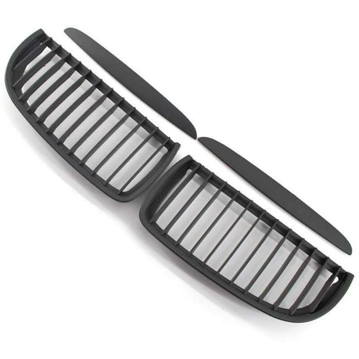 Matte Black Car Front Grille Fit for BMW 3 Series E90 E91 2005-2008 Mesh Grill