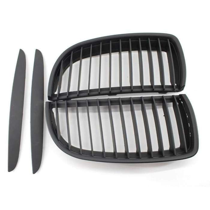 Matte Black Car Front Grille Fit for BMW 3 Series E90 E91 2005-2008 Mesh Grill