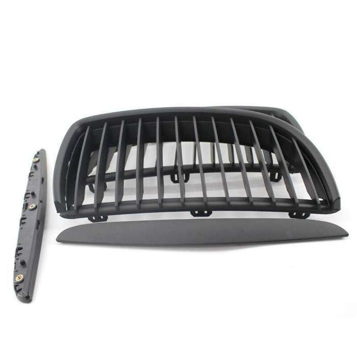 Matte Black Car Front Grille Fit for BMW 3 Series E90 E91 2005-2008 Mesh Grill