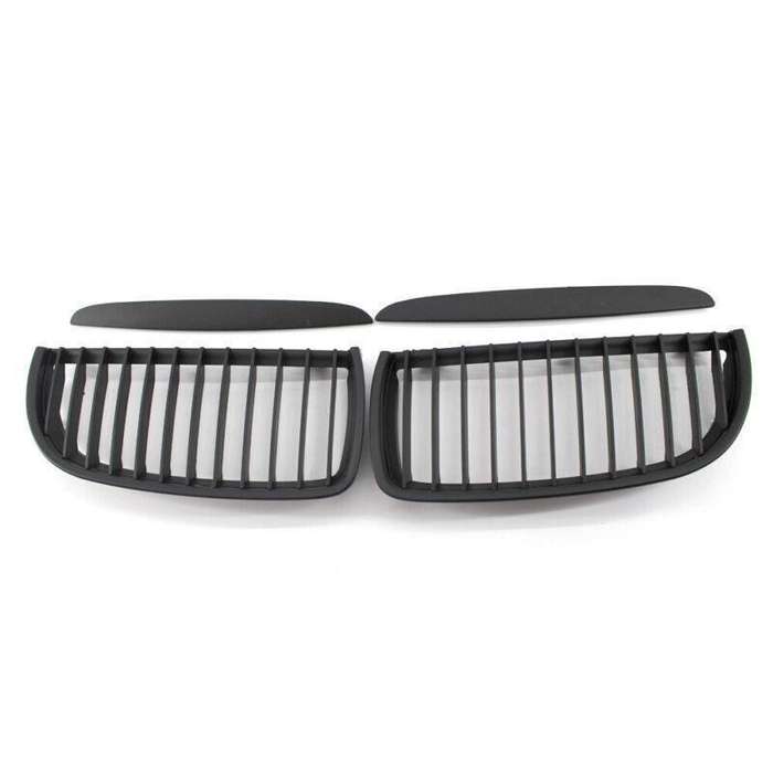 Matte Black Car Front Grille Fit for BMW 3 Series E90 E91 2005-2008 Mesh Grill