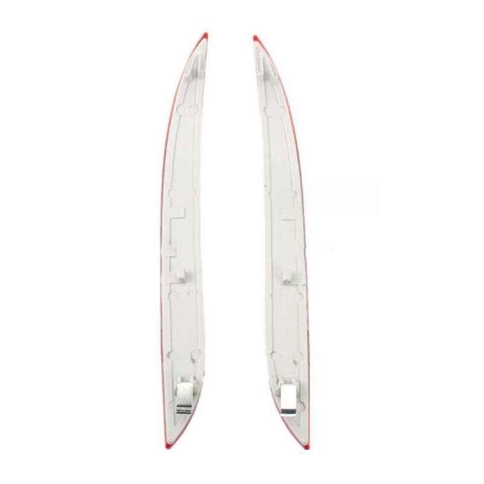 For BMW 5 Series E60 2008-2010 1 Pair Rear Bumper Reflector Light Brake Lamp