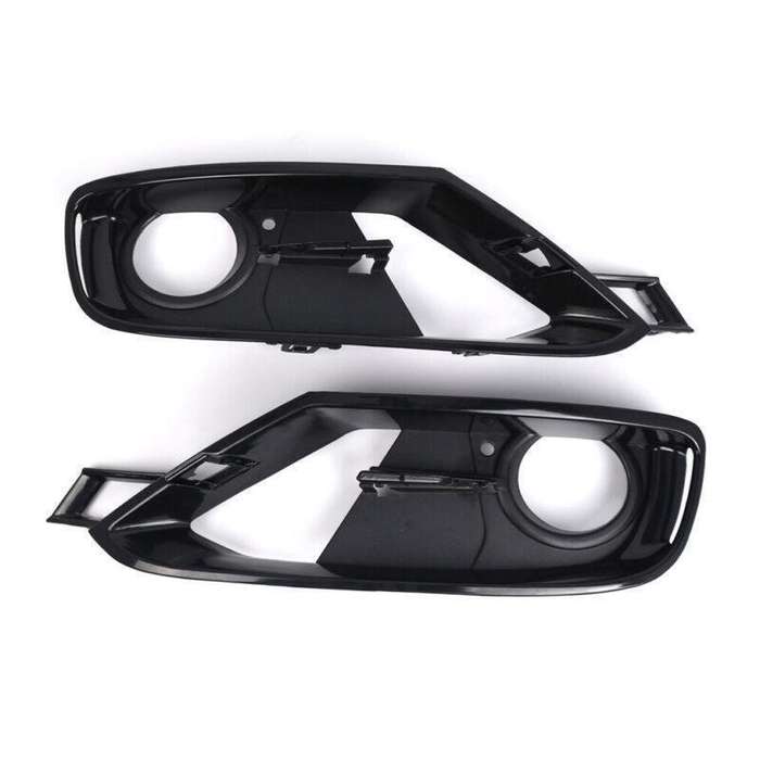 2pcs Front Bumper Fog Light Grille Cover Trims For BMW 3 Series F30 F31 11-18