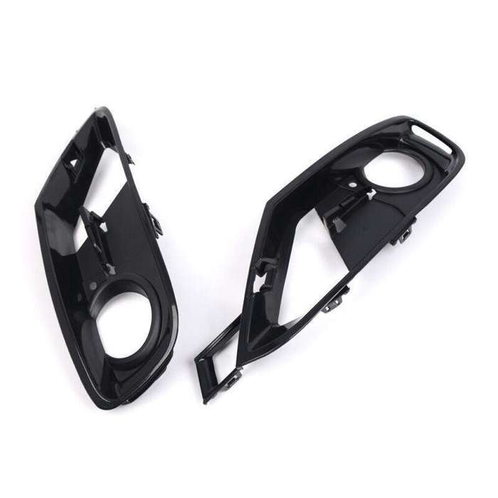 2pcs Front Bumper Fog Light Grille Cover Trims For BMW 3 Series F30 F31 11-18