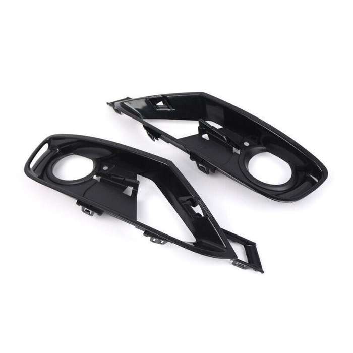 2pcs Front Bumper Fog Light Grille Cover Trims For BMW 3 Series F30 F31 11-18