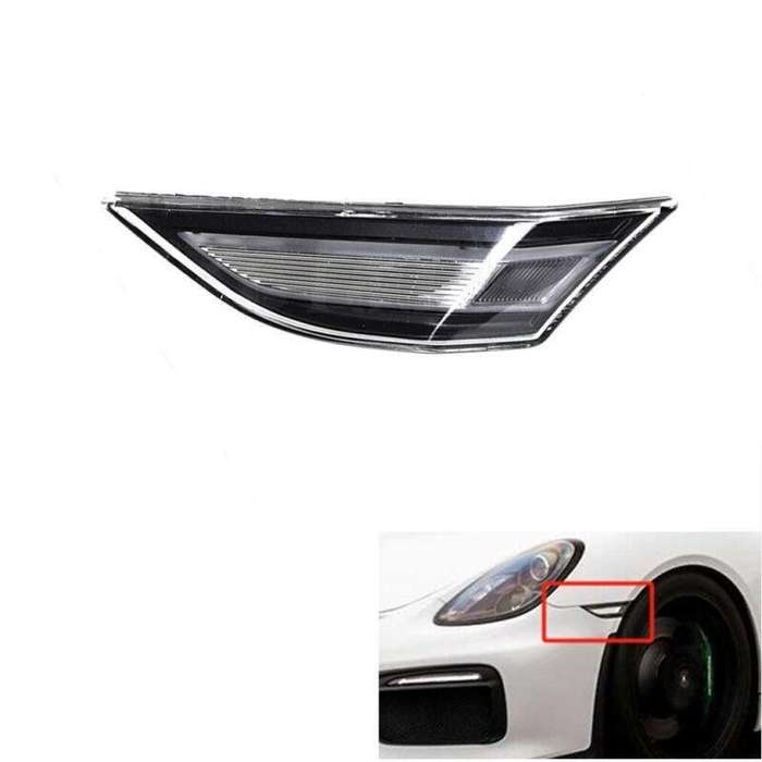 Side Marker Turn Signal Light Indicator For Porsche 991 981 718 2012-2023 Left