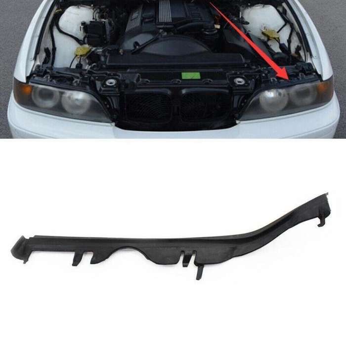 Headlight Gasket Left Upper Headlamp Gasket Seal For BMW E39 525i 530i 540i M5