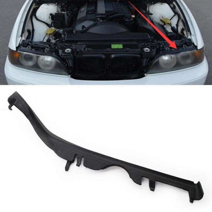 Headlight Gasket Left Upper Headlamp Gasket Seal For BMW E39 525i 530i 540i M5