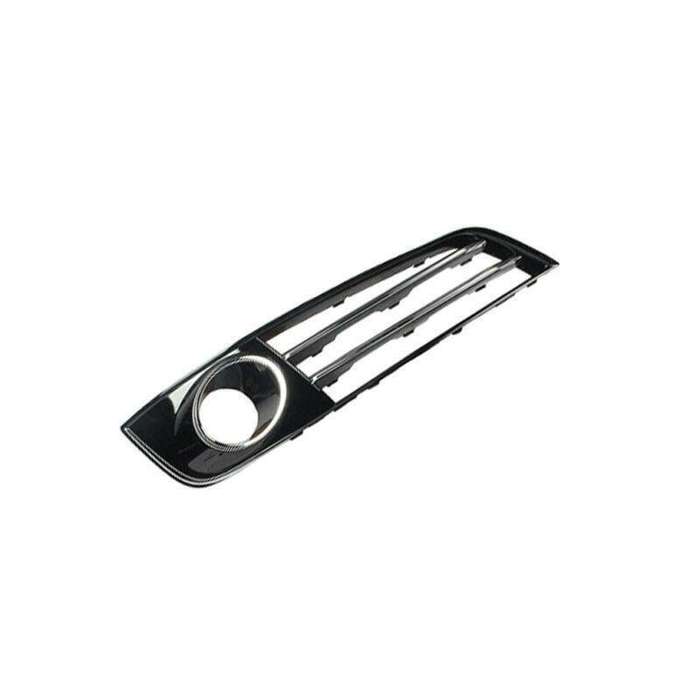 2x Front Bumper Fog Lamp Grille Cover For Audi A8 D4 10-13 LR 4H0807680E/679E