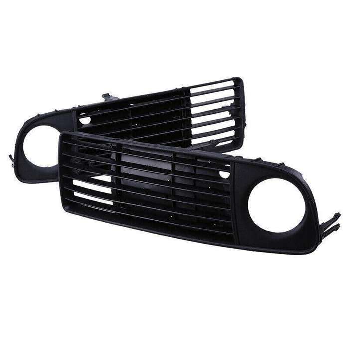 Front Lower Bumper Fog Light Cover Grille For Audi A6 C5 1998-2002 Pair