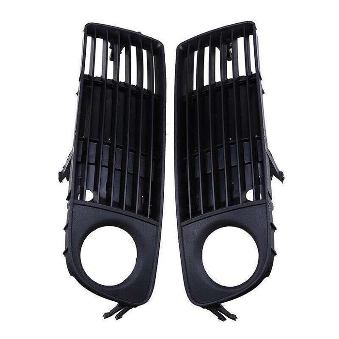 Front Lower Bumper Fog Light Cover Grille For Audi A6 C5 1998-2002 Pair