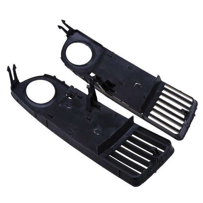 Front Lower Bumper Fog Light Cover Grille For Audi A6 C5 1998-2002 Pair