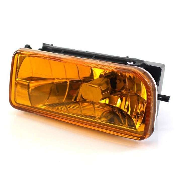 FOR BMW 92 - 98 E36 3 SERIES 2/4DR RIGHT SIDE FOG LIGHT LAMP CRYSTAL AMBER LENS
