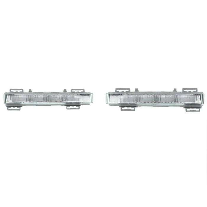 2x Front Bumper Fog Lights For Mercedes-Benz W166 ML/GLK 12-15 LR 2049065401/501