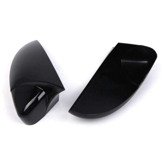 2x Rear View Wing Mirror Cover Caps For VW Jetta Passat CC Scirocco Gloss Black