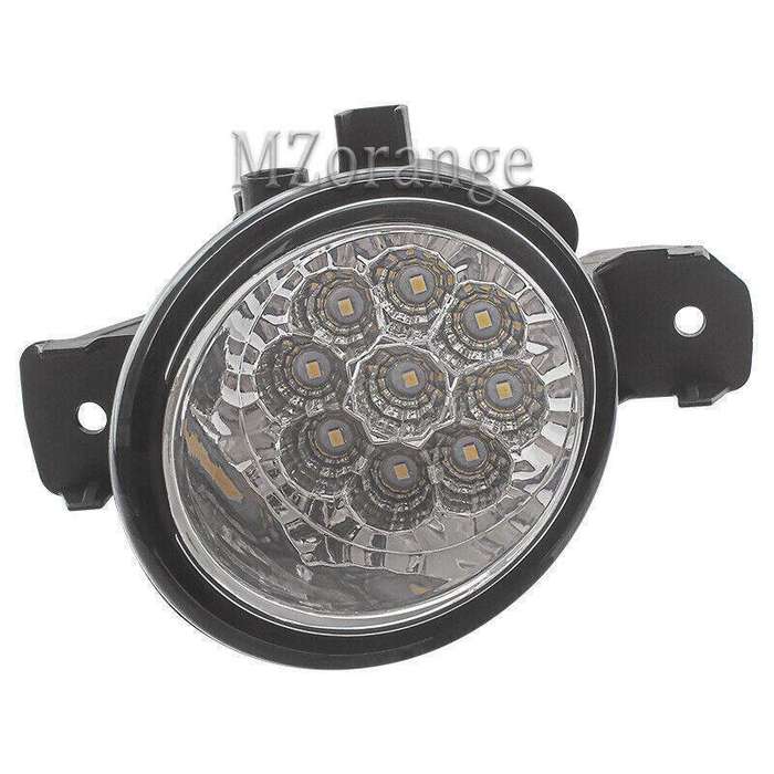 LED Pair Front Bumper Fog Light Driving Lamp For Infiniti QX60 14-15 Replacement