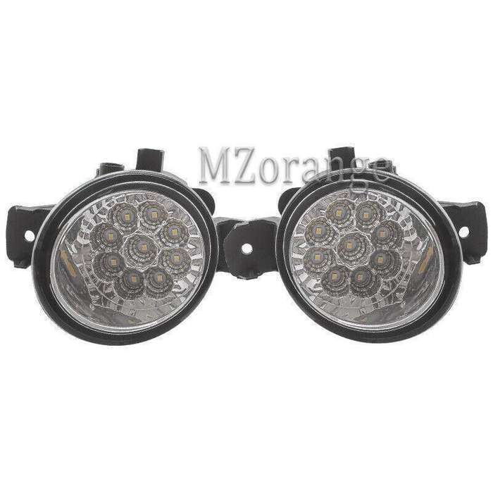 LED Pair Front Bumper Fog Light Driving Lamp For Infiniti QX60 14-15 Replacement