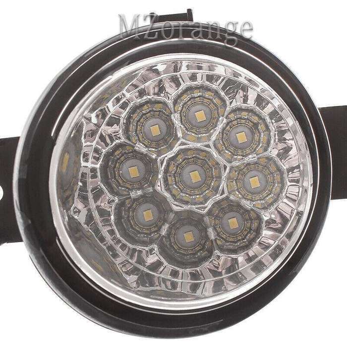 LED Pair Front Bumper Fog Light Driving Lamp For Infiniti QX60 14-15 Replacement