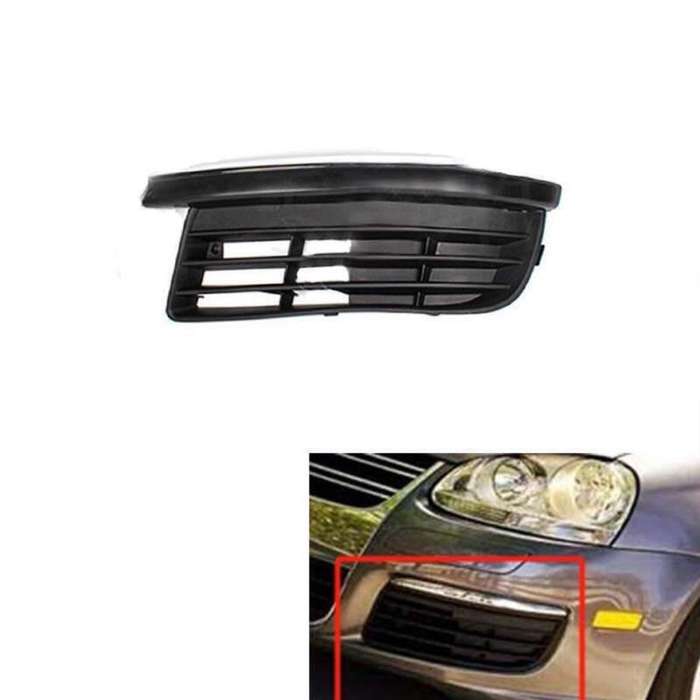 Front Bumper Fog Light Grille Cover For Volkswagen VW Jetta MK5 2006-2011 Left