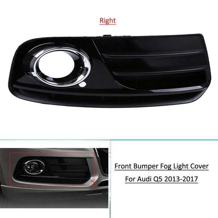 Front Bumper Fog Light Grille Bezel Cover Lower For Audi Q5 2013-2017 Right