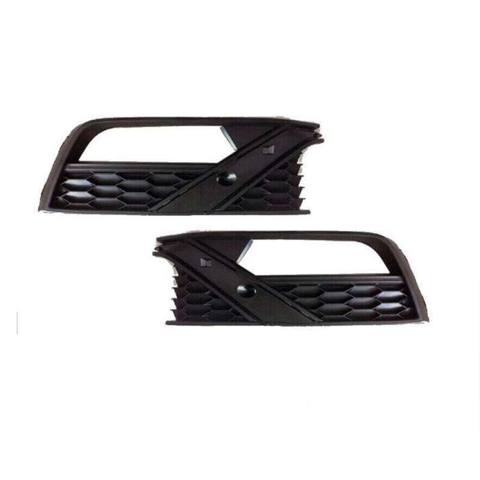 2pcs Set Front Bumper Fog Light Lamp Cover Grille For 2015-2020 VW Polo GTI