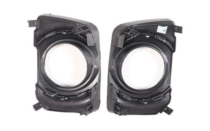 For Toyota Camry Hybrid 2010-2011 Front Bumper Fog Lamp Light Grille Cover 2PCS