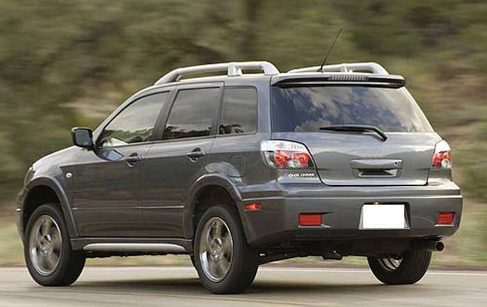 Rear Bumper Fog Lamp Light Reflector lamp For Mitsubishi Outlander 2003-2006