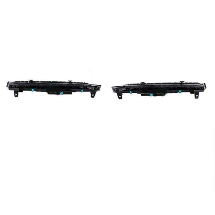 Pair Front Bumper DRL Daytime Running Light Turn Signal Lamp For AUDI Q7 10-2015