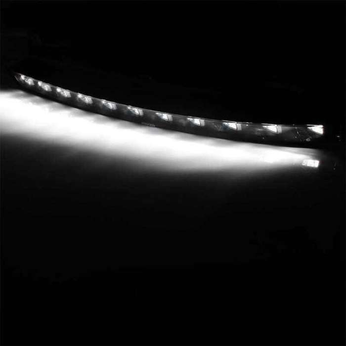Pair Front Bumper DRL Daytime Running Light Turn Signal Lamp For AUDI Q7 10-2015