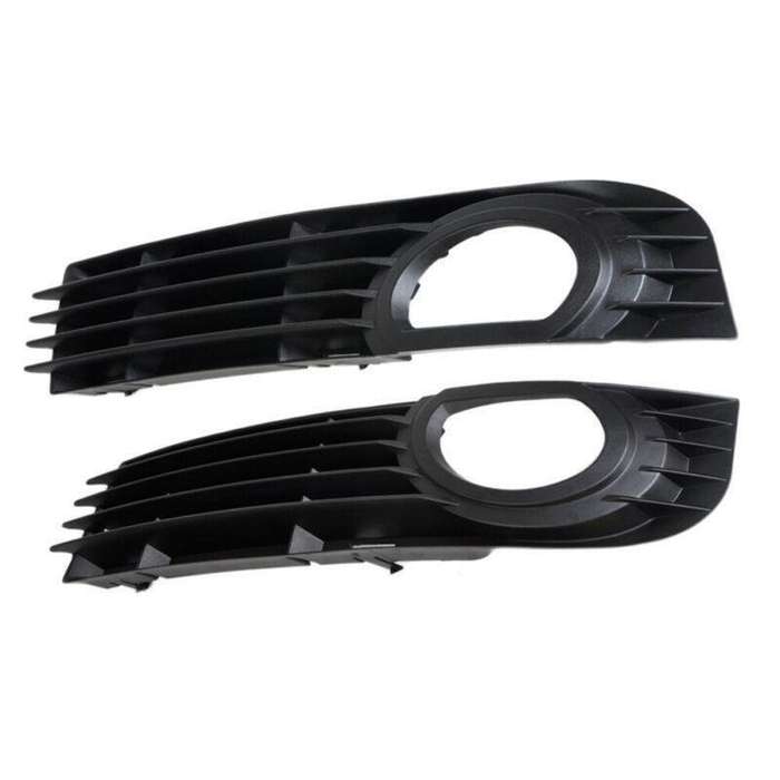 One Pair of Set Front Foglight Grille Fit For AUDI A8 Quattro D3 2006-2008