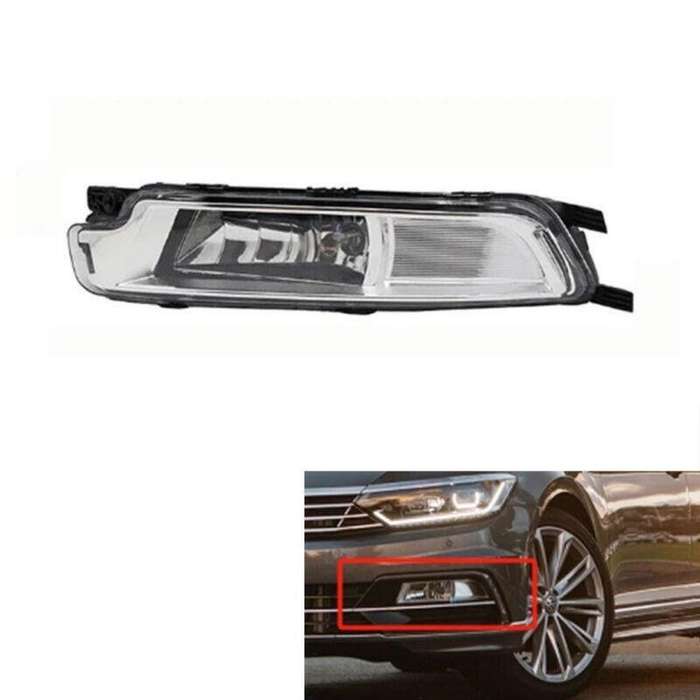 For Volkswagen VW Passat B7 B8 2015-2023 Front Bumper Fog Lamp Light Left