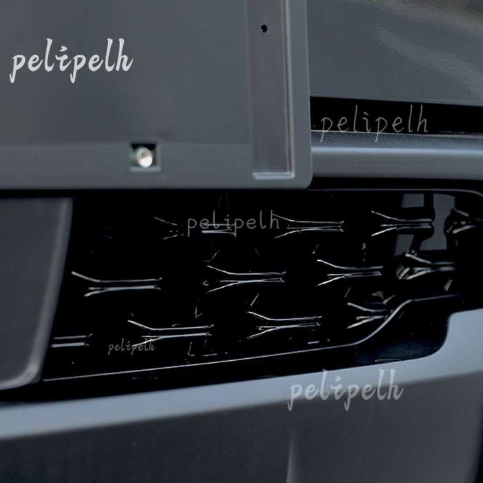 for Mazda CX-50 2022 2023 Glossy Black Front Grille Bottom Decor Cover Trim