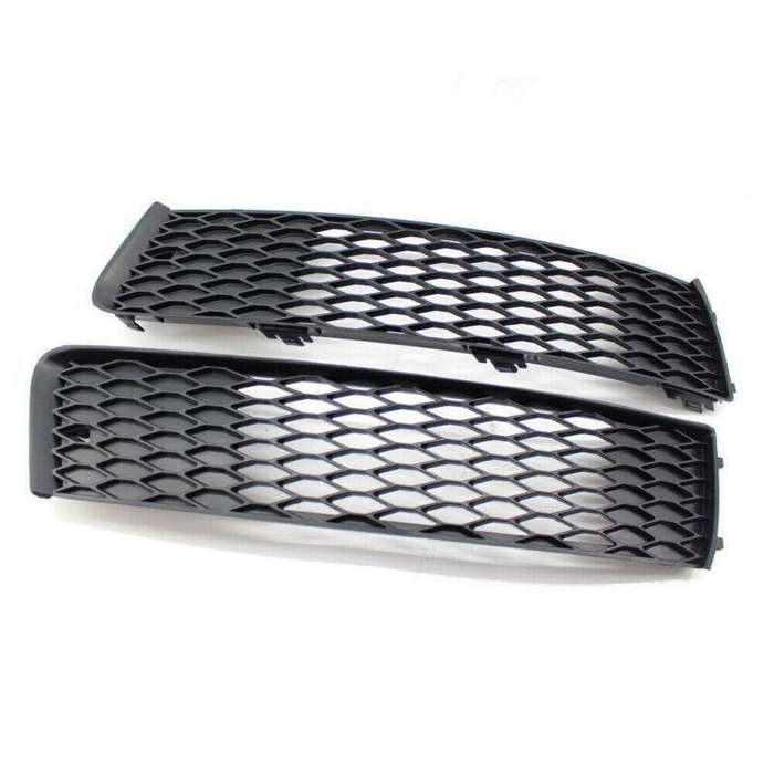 Fit For AUDI Q7 S-Line 2010-15 Front Left &amp; Right Side Bumper Grille Mesh Cover