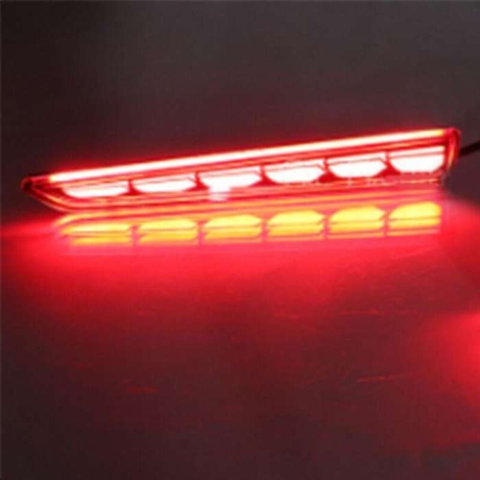 Red LED Rear Taillight Bumper Reflector Light For Toyota RAIZE 19-21 Pair
