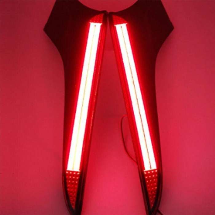LED Rear Window Pillar Tail Brake Light Lamp For Suzuki Swift 2017-2019 Pair