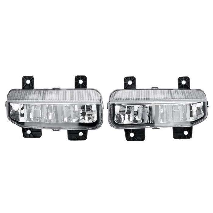 For Dodge RAM 1500 2500 3500 2020-2022 LED Front Bumper Fog Light Lamps Pair