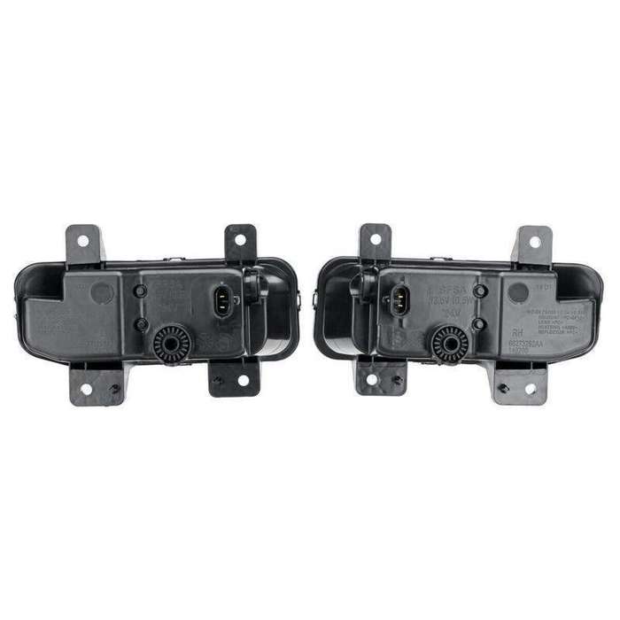 For Dodge RAM 1500 2500 3500 2020-2022 LED Front Bumper Fog Light Lamps Pair