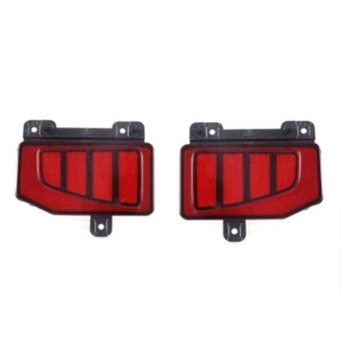 2x Rear Fog&amp;Brake Taillight Bumper Reflector Light For Jeep Gladiator 2019-2022