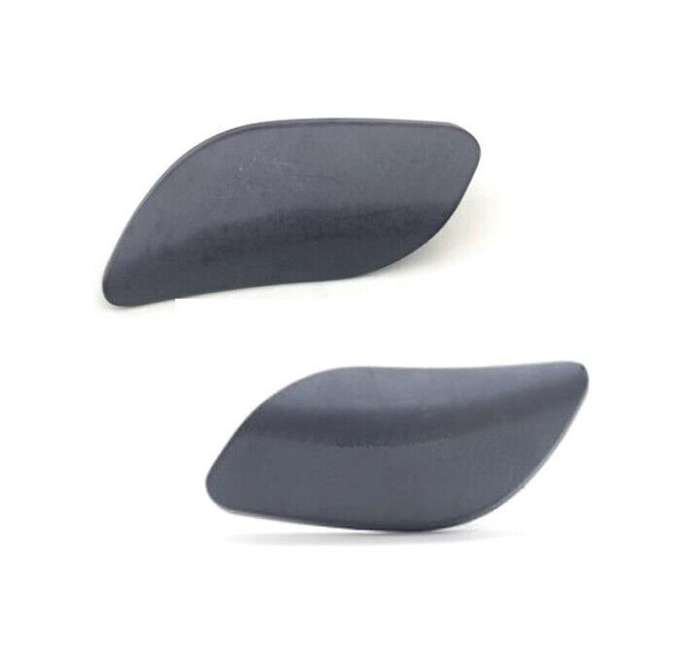 2x Front Head Light Washer Spray Nozzle Cover fits Porsche Cayenne Turbo 08-10