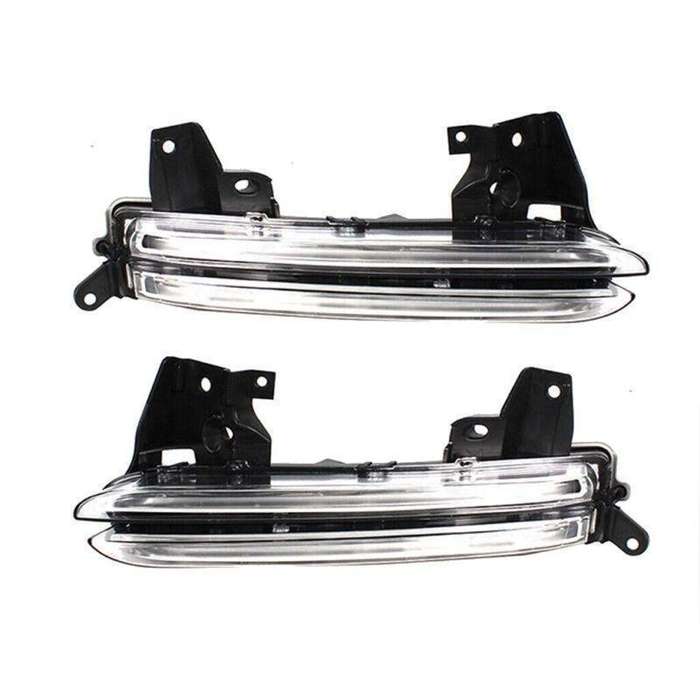 Front Fog Light Driving LED DRL Lamp For Porsche Panamera 2014-2017 GTS Pair