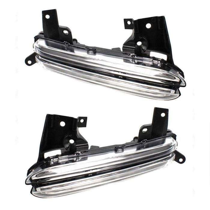 Front Fog Light Driving LED DRL Lamp For Porsche Panamera 2014-2017 GTS Pair