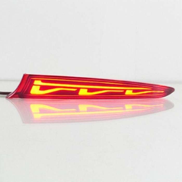 2x Rear Brake Taillight Bumper Reflector Lights For Chevrolet Monza RS 2019-24
