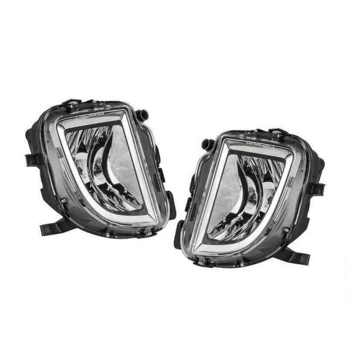 For VW Volkswagen Jetta GLI 2012-2015 Fog Lights Front Bumper Driving Lamp Pair
