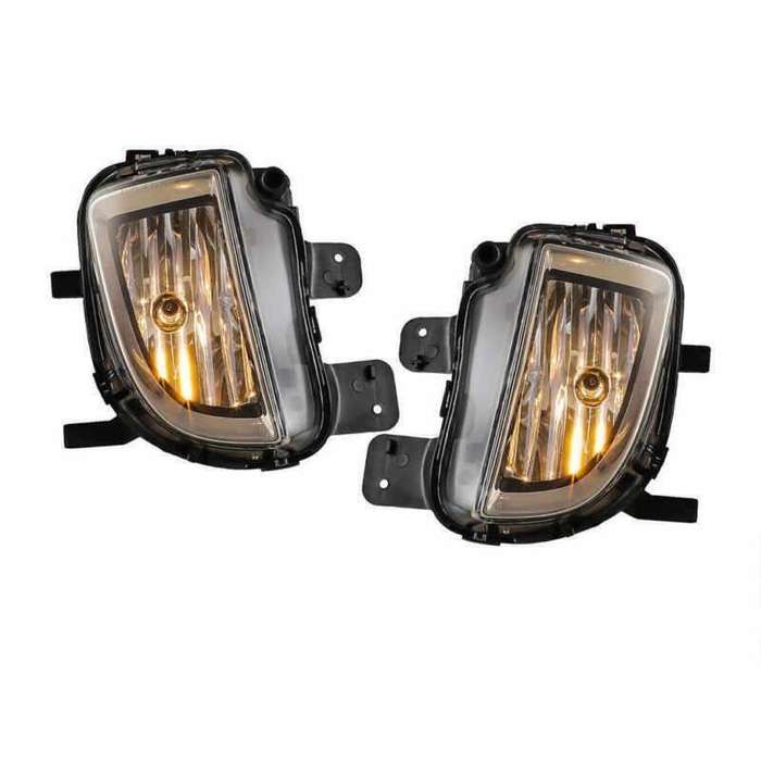For VW Volkswagen Jetta GLI 2012-2015 Fog Lights Front Bumper Driving Lamp Pair