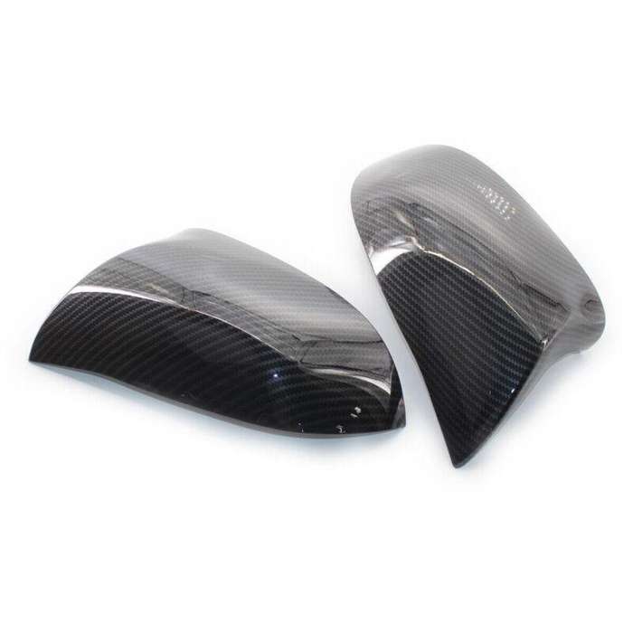 Carbon Fiber Style Side Mirror Cover Caps M Type for BMW X5 F15 X6 F16 2014-2018