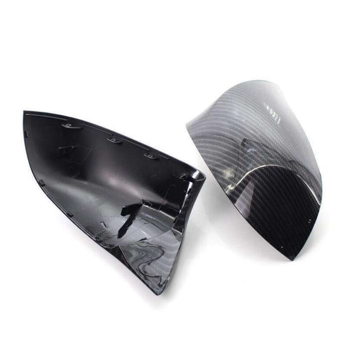 Carbon Fiber Style Side Mirror Cover Caps M Type for BMW X5 F15 X6 F16 2014-2018