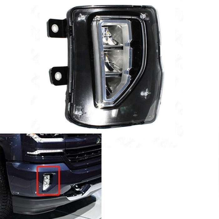 For Chevy Silverado 1500 2016-2018 Front Bumper Fog Lamp Driving Light Right