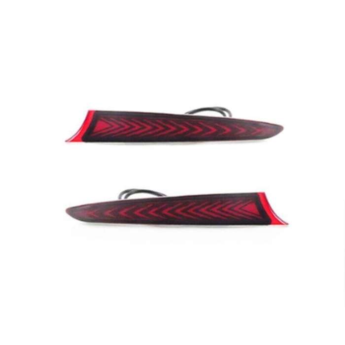 2x Rear Brake Taillight Bumper Reflector Lights For Chevrolet Monza RS 2019-24 B