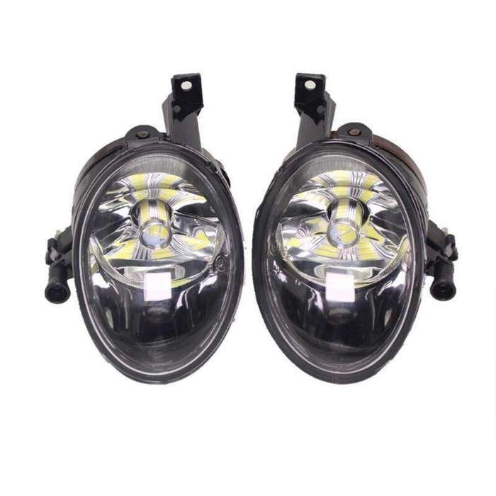 For Volkswagen VW Golf Jetta MK6 Tiguan Caddy Fog Lights Front Bumper Lamps Pair